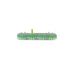 Hoover FloorMate Brush Block Assembly for FH Series Floormates — Improved Green/Blue Bristles, Part #440004832