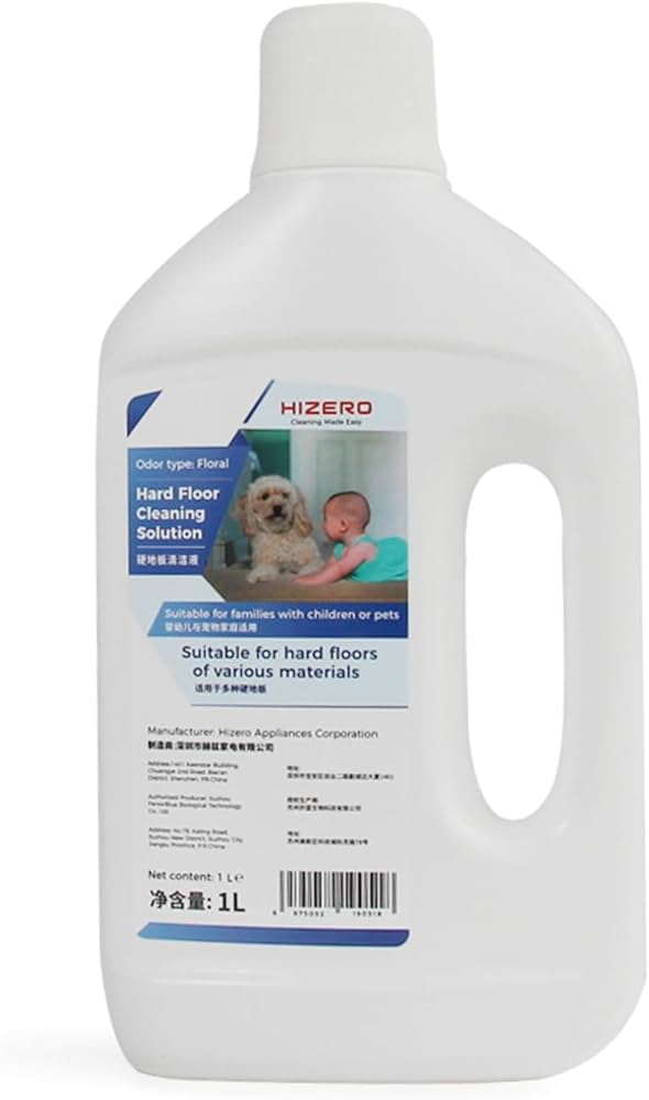 Hizero Hard Floor Cleaning Solution 1L – FLCS01