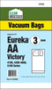 Clean Obsessed EUREKA TYPE AA MICRO PAPER BAGS, 3/PK Part# CP200