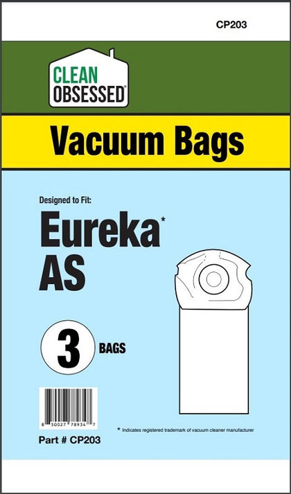 Clean Obsessed EUREKA TYPE AS MICRO PAPER BAGS, 3/PK Part# CP203