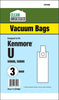 Clean Obsessed KENMORE 50688 50690 TYPE U MICRO PAPER BAGS, 3/PK Part# CP468