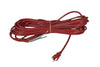 Oreck Commercial 3-Wire Vacuum Power Cord (Red, 35 ft) – Parts #58-5815-05 / Replaces #75558-02-441