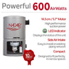 Nadair ST-600-18B 600 AirWatts motor features, LED and side air intake