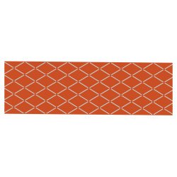 Sebo AIRBELT Textile with Clips for D, K, and C (Orange/Silver, Squares) – 6047AM12