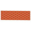 Sebo AIRBELT Textile with Clips for D, K, and C (Orange/Silver, Squares) – 6047AM12