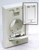 Vaculine Square Door Basic Central Vacuum Inlet for Beam central vacuum, available at Ace Vacuums