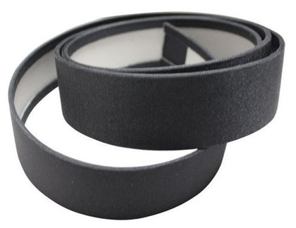 Sebo AIRBELT Textile for D, K, and C Models with 6048GS & 8034GS Clips (Gray Black, Solid) – 6047AM01