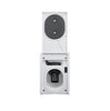 White HS5000 Series Wall Valve Outlet Kit shown open