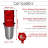 Nadair SD-659-32SF dimensions, fits 2 in PVC piping, 15 amp breaker and low-voltage wiring