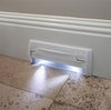 Toe-Kick Vac with LED Lighting for Beam central vacuum, White option