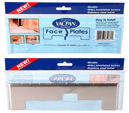 Plastiflex Trim Faceplate for VacPan for Beam Central Vacuum