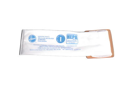 Hoover Type I HEPA Vacuum Bags 2-Pack Individual Bags – Genuine Replacement Part #985059002