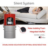 Nadair ST-700-25H quiet 63 dB central vacuum with muffler and noise isolating foam