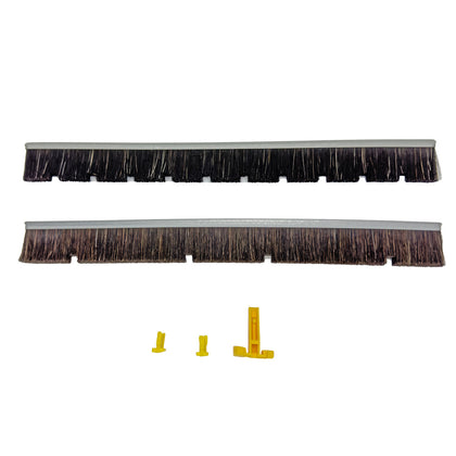 Sebo Brush Strip Set (2 pcs.) with End Caps for Premium Parquet Brush – 7207ER