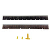 Sebo Brush Strip Set (2 pcs.) with End Caps for Premium Parquet Brush – 7207ER