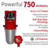 Nadair SD-750SM-32SF 750 AirWatts motor features, soft-start and LED indicator