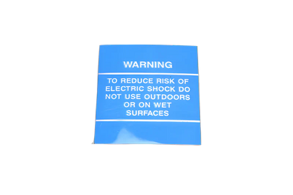 Kirby Decal for Foot Switch Scuff Plate (OEM) for Traditional 3CB Vacuums – Part #112080S available at Ace Vacuums