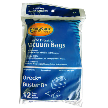 Oreck XL Portable Canister Vacuum Bags (Generic) – 12 Bags