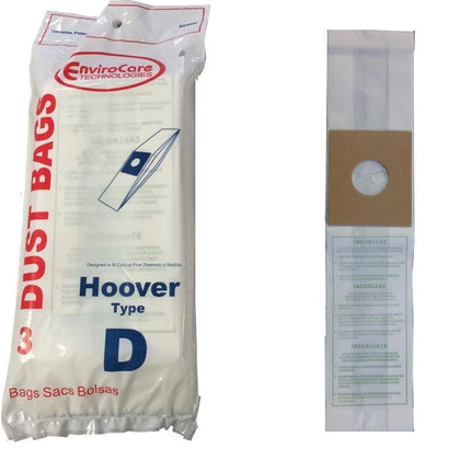 Hoover D Vacuum Bags 3-Pack Generic Replacement – Part #4010005D