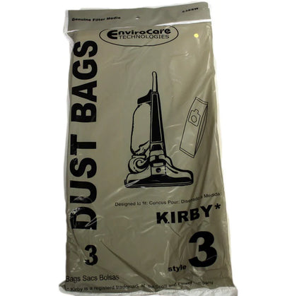 Kirby Paper Bags, Style 3, Upright Heritage 2 – Part #838SW