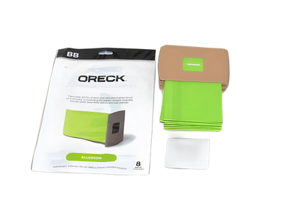 Oreck Buster B Hypoallergenic Paper Vacuum Bags 8-Pack – Part #AK12308