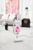 SEBO FELIX Premium Upright Vacuum (Rose) with ET-1 | #90812AMR – rose-pattern upright used in showroom