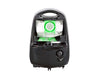 SEBO AirBelt E3 Premium (Graphite) #91648AM – open dust-bag compartment with green collar