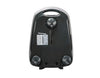Sebo AirBelt E3 Premium Canister Vacuum (Black) #91650AM – canister underside showing swivel wheels