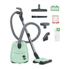 Sebo AirBelt E3 Premium (Pastel Mint) #91651AM – mint vacuum with filter and attachment assortment