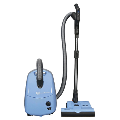 Sebo AirBelt E3 Premium Canister (Pastel Blue) #91652AM available at Ace Vacuums