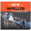 SEBO Softcase CE12 Lightweight Vacuum | 94251AM – impeller technology cutaway illustration