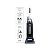 Sebo AUTOMATIC X4 (Black Onyx) Upright Vacuum #9501AM – upright vacuum and feature-summary graphic