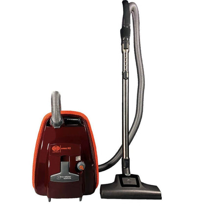 Sebo AirBelt K2 Turbo Canister Vacuum (Black Cherry) #9678AM available at Ace Vacuums