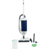 Sebo DART with ET-1 (White) #9855AM – upright with detached nozzle and hand tools