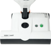 Sebo DART with ET-1 (White) #9855AM – white power head controls close-up