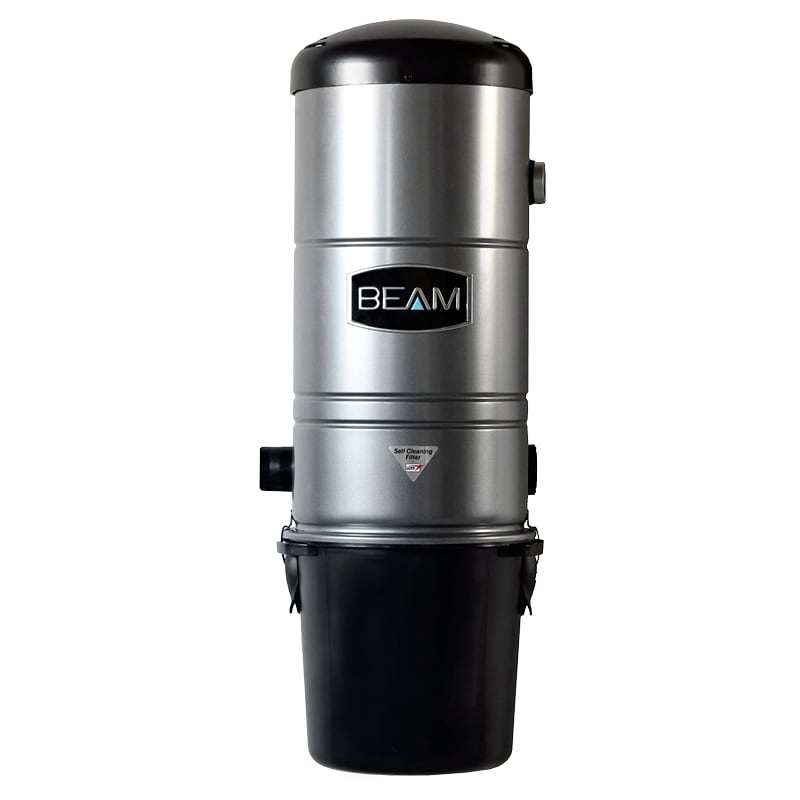 Alternate view of the BEAM 345 Hybrid central vacuum power unit