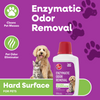 Hoover Paws & Claws Pet Hard Floor Cleaner AH31429, 32 oz front bottle view with enzymatic odor removal graphic
