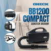 Oreck Super-Deluxe Buster B Canister Vacuum – Model #BD1200DB