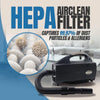 Oreck Compact Canister Vacuum - BB1200DB – filter graphic