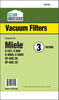 Clean Obsessed Miele Superclean Filters 3/pk – Part# CF733