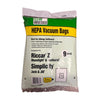 Clean Obsessed Riccar/Simplicity Type Z HEPA 9-Pack Vacuum Bags – Fits Riccar Moonlight/Sunburst & Simplicity Jack & Jill – Part #CH869 available at Ace Vacuums