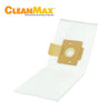 CleanMax HEPA Zoom Series Bags – 6 Pack #CMZM-H6 – single filter bag with yellow collar