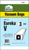 Clean Obsessed Eureka Type V Micro Paper Bags 3/PK Part #CP259 available at Ace Vacuums