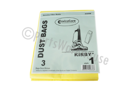 Kirby Paper Bags, Style 1, 3Pk. – Part #836SW