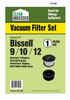 Clean Obsessed Bissell Style 9/10/12 Filter Set (Pre & Post) – Part# CF159