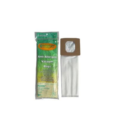 Hoover Type I Allergen HEPA Vacuum Bags, 3‑Pack, Fits Platinum Canister Vacuums (Replaces AH10005, A891, 985059002, SH10000, SH10) Part #AH10005
