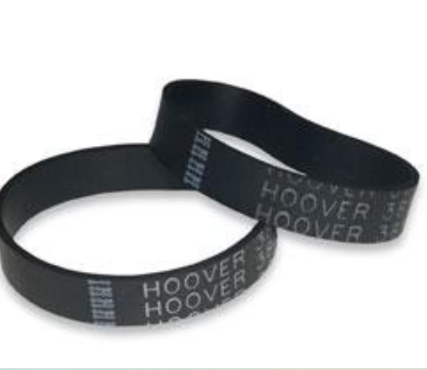 Hoover WindTunnel Canister Power Nozzle Belts, Genuine — 2-Pack (Part #38528036)