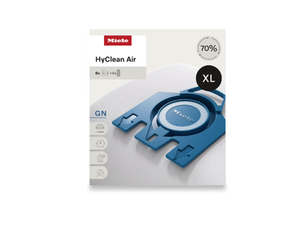 Miele HyClean XL Pack GN Vacuum Bags 8 Count #12901900