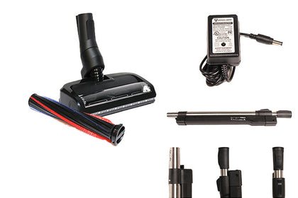 Wessel-Werk Battery Power Brush with Wand and Charger for MD Central Vacuum – Part# 487BPT available at Ace Vacuums