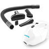 Simplicity FLASH Multi-Use Handheld Micro Vacuum – F1.6 – vacuum, hose and cleaning attachments arranged together
